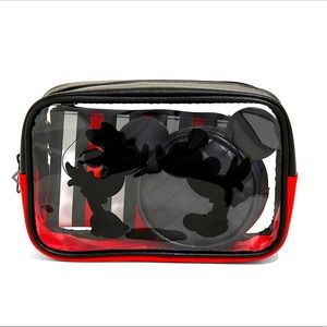 Disney Mickey Mouse Silhouette Makeup Bag Set